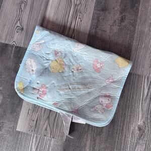 sanrio characters blue cooling nap mat